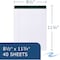 Roaring Spring Recycled Legal Pad, Rld, 8-1/2"x11-3/4", 40 Pads, White 12PK ROA74713 - alternate 2